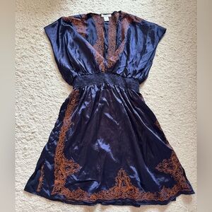 Lucca satin dress